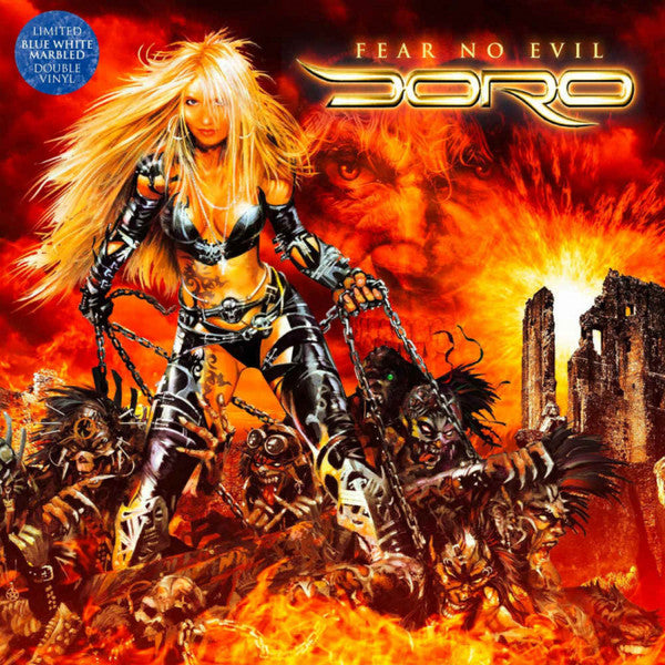 Doro – Fear No Evil (Blue White Marbled Vinyl) 🇺🇸