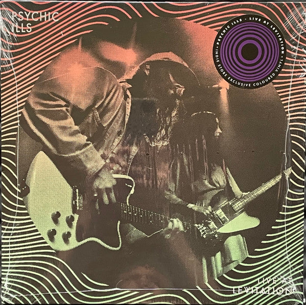 Psychic Ills – Live at Levitation (Lemon Yellow & Emerald Green Swirl & Splatter  Vinyl) (I) 🇺🇸