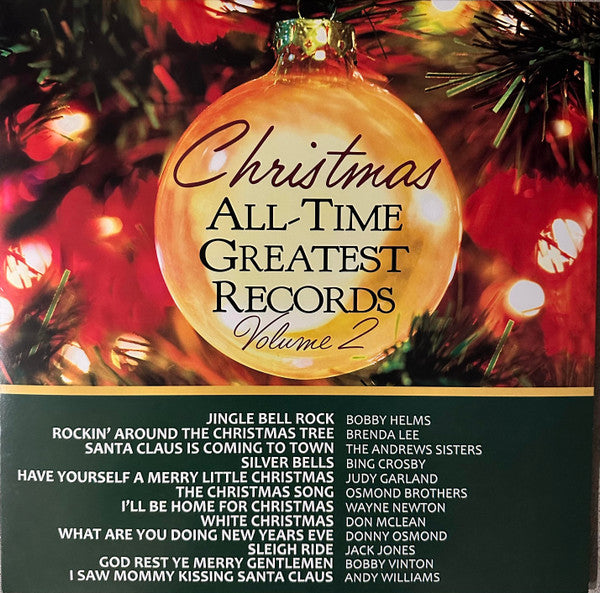 Various Artists – Chrismas All-time Greatest Records: VOL. 2 🇺🇸