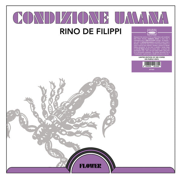 Rino De Filippi – Condizione Umana (Purple Vinyl) 🇺🇸