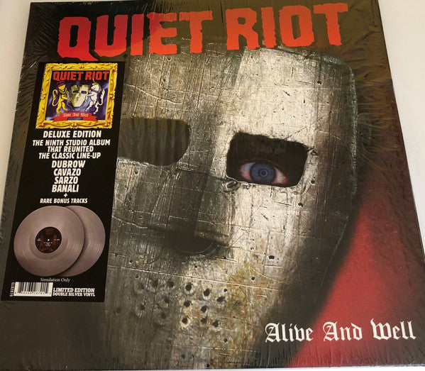 Quiet Riot – Alive & Well (Silver Vinyl/Deluxe/Remastered/2LP) 🇺🇸
