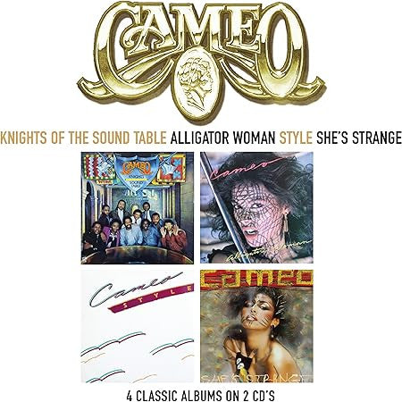 Cameo – Kights of the Soundtable/Alligator Woman/Style/Shes Strange (Four Albums on 2cds) [CD Nuevo] 💿 🇺🇸