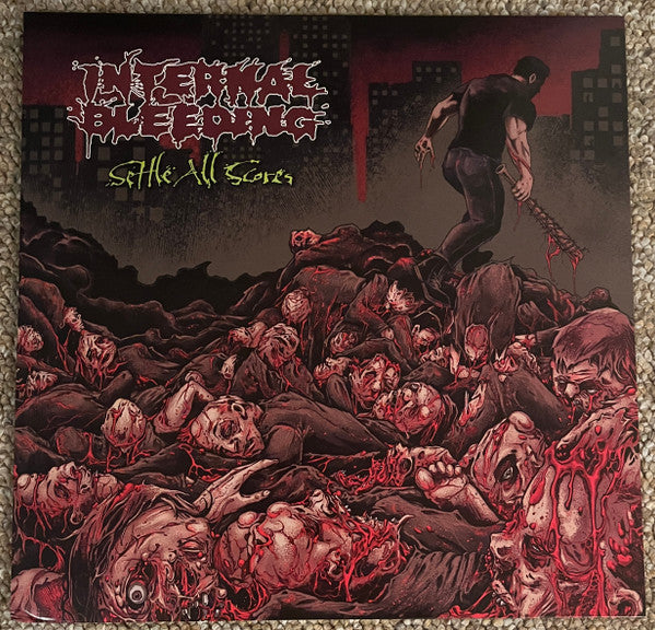 Internal Bleeding – Settle All Scores (Red Vinyl) 🇺🇸