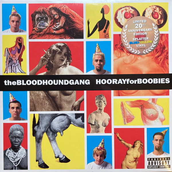 Bloodhound Gang – Hooray for Boobies (Blue/White Splatter Vinyl/2LP) 🇺🇸