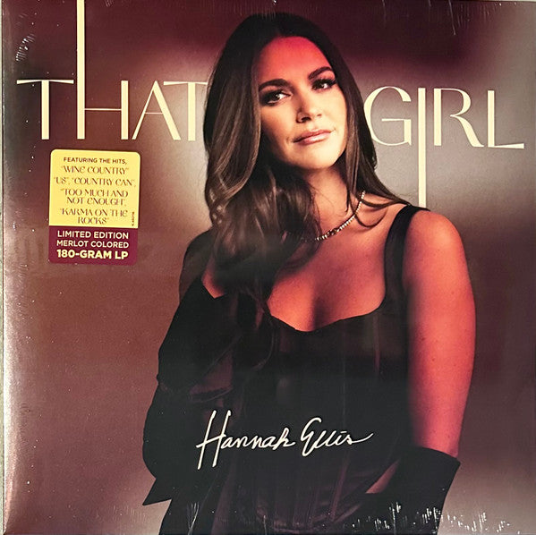 Hannah Ellis – That Girl (180G/Wine Vinyl) 🇺🇸