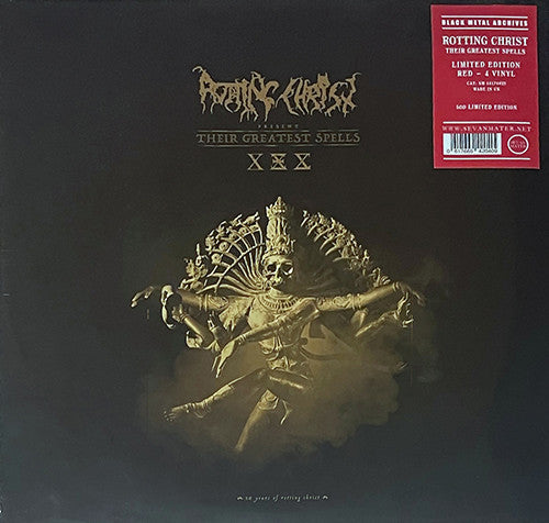 Rotting Christ – Their Greatest Spells (4LP/Red Vinyl) 🇺🇸