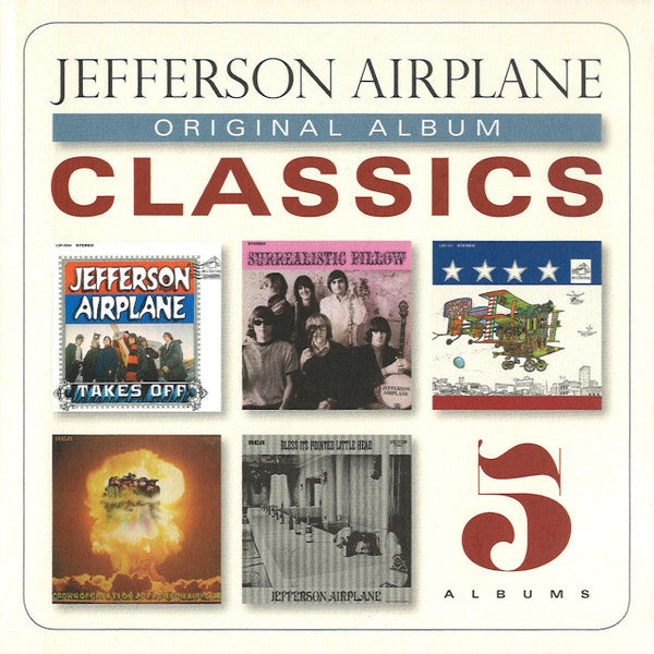 Jefferson Airplane – Original Album Classics (5CD) [CD Nuevo] 💿 🇺🇸