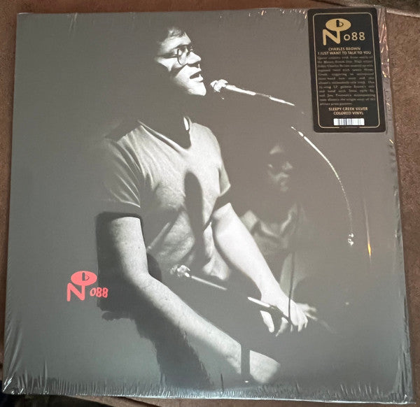 Charles Brown – I Just Want to Talk to You (Opaque Silver Vinyl) 🇺🇸