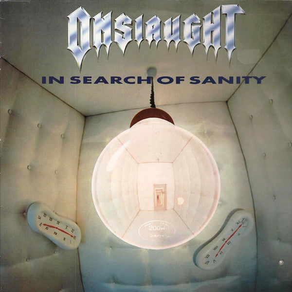 Onslaught – In Search of Sanity (Grey W/ Black Splatter Vinyl) 🇺🇸
