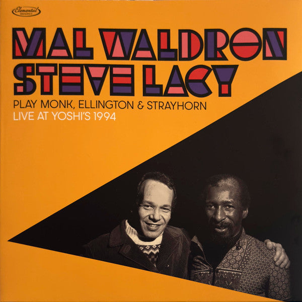 Mal & Steve Lacy Waldron – Play Monk. Ellington & Strayhorn - Live at Yoshi's 1994 (Deluxe Edition) (2LP) 🇺🇸