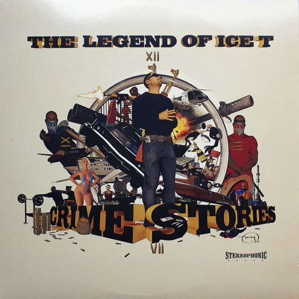 Ice T – Legend of Ice T: Crime Stories (3LP/Clear W/ Red Splatter Vinyl) 🇺🇸