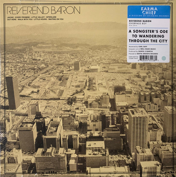 Reverend Baron – Overpass Boy (Coke Bottle Clear Vinyl) 🇺🇸