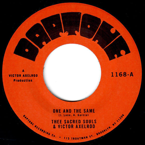 Thee Sacred Souls – One & the Same B/w Same Difference 🇺🇸