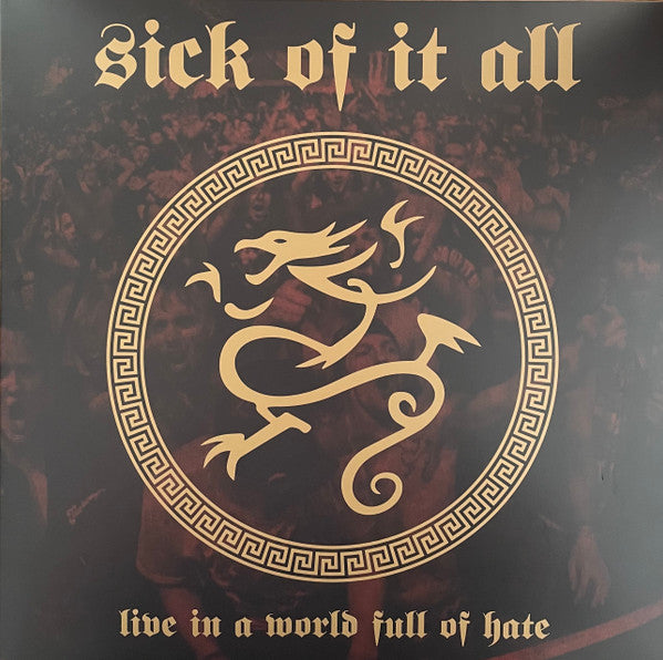 Sick of It All – Live in a World Full of Hate (Clear Vinyl/140G) 🇺🇸