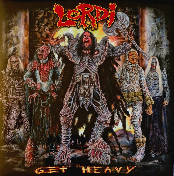 Lordi – Get Heavy (White & Black Marble Vinyl/180G/Numbered) 🇺🇸
