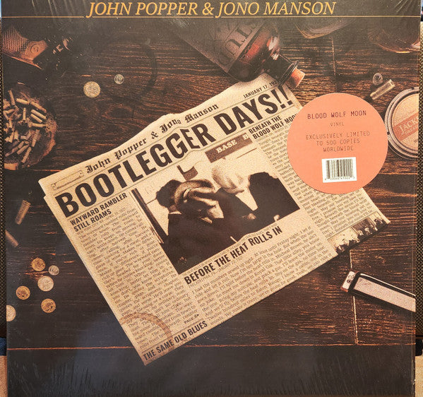 John Popper – Bootlegger Days!! (Gold Vinyl) 🇺🇸