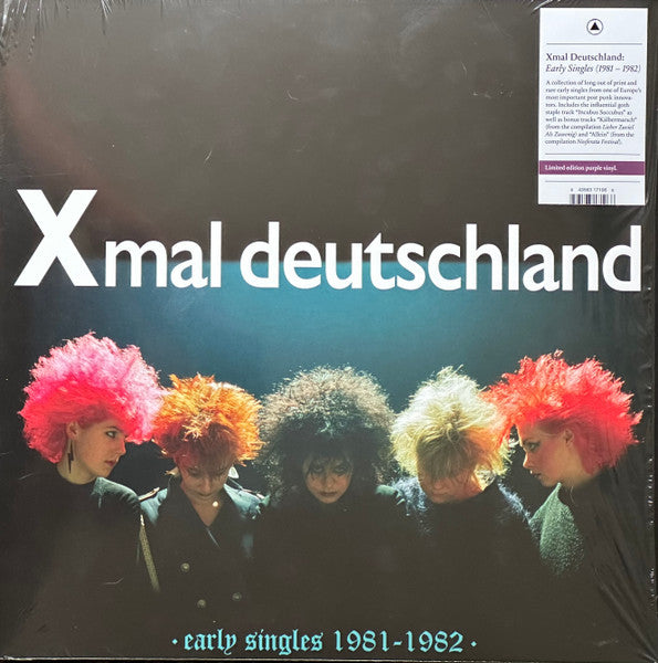 Xmal Deutschland – Early Singles (1981-1982) (Purple Vinyl) 🇺🇸