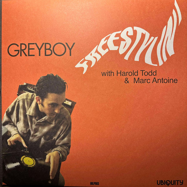 Greyboy – Freestylin' (Orange Vinyl W/ Grey Splatter Vinyl) (RSD) 🇺🇸