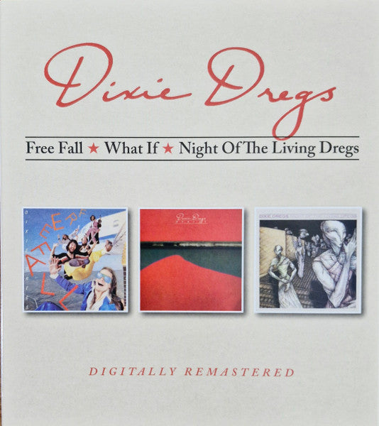 Dixie Dregs – Free Fall / What If / Night of the Living Dregs [CD Nuevo] 💿 🇺🇸