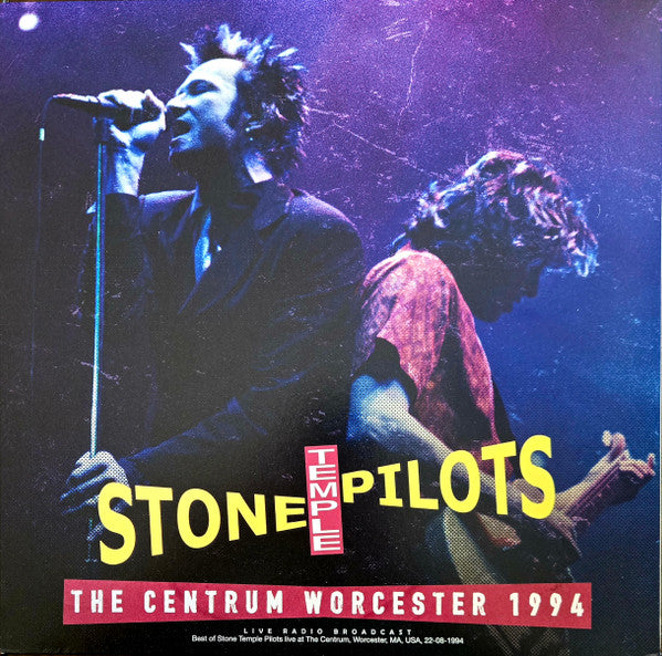 Stone Temple Pilots – Centrum Worcester 1994 (Blue Transparent Vinyl) 🇺🇸