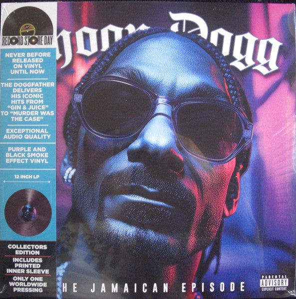 Snoop Dogg – Jamaican Episode (Bright Purple Translucent Vinyl) (RSD) 🇺🇸