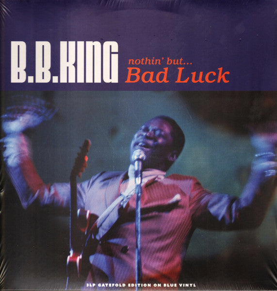 B.b King – Nothin' But…bad Luck Blue Vinyl (Repressing/3LP) 🇺🇸