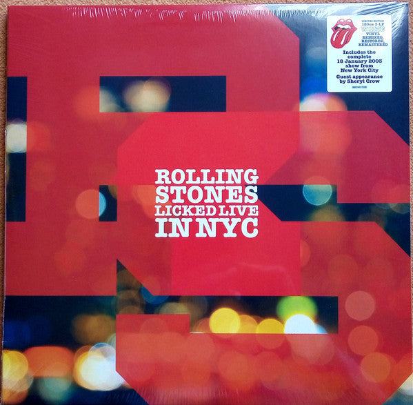 Rolling Stones – Licked Live in Nyc (White Vinyl/3LP) 🇺🇸