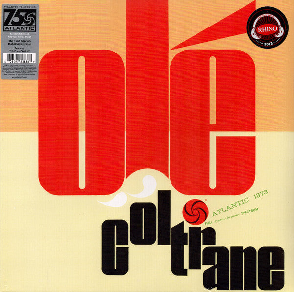 John Coltrane – Ole Coltrane (140G/Clear Vinyl) (Syeor) (I) 🇺🇸