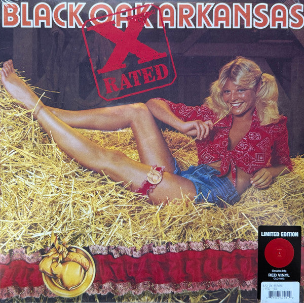 Black Oak Arkansas – X Rated (Red Vinyl/Reissue) 🇺🇸