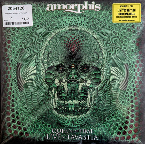 Amorphis – Queen of Time (Live at Tavastia 2021) (2LP/Green Blackdust W/ Signed Insert) 🇺🇸