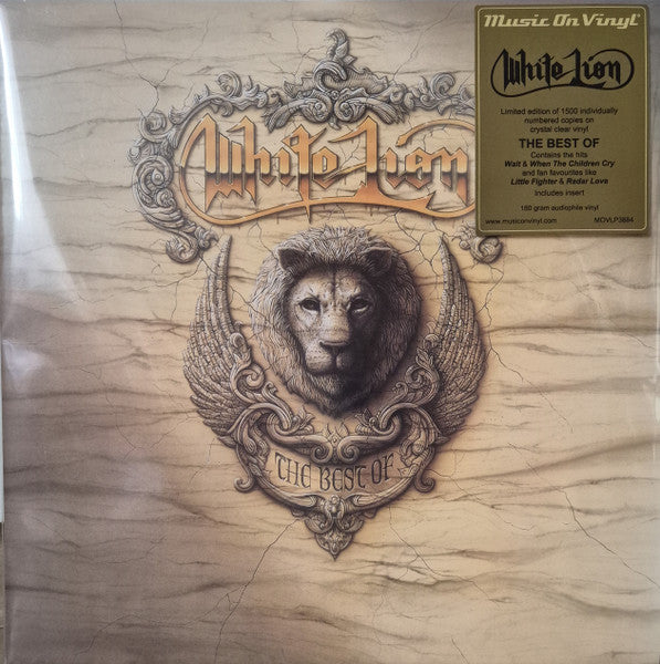White Lion – Best Of (2Lp/Clear Vinyl/180G) 🇺🇸