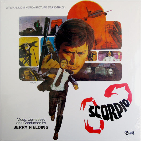 Jerry Fielding – Scorpio (Red Vinyl) 🇺🇸