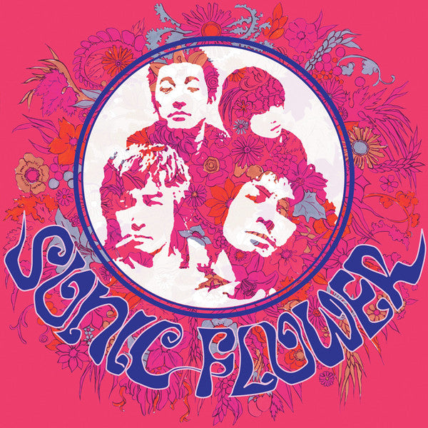 Sonic Flower – Sonic Flower (Alternate Cover) (Pink/Blue/White Vinyl) 🇺🇸