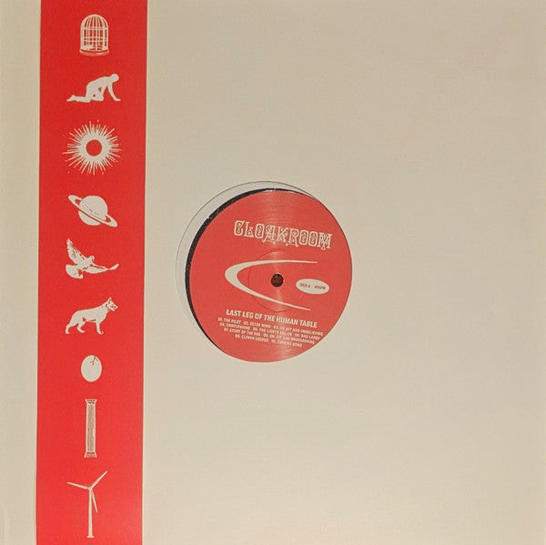 Cloakroom – Last Leg of the Human Table (Clear with Silver  Glitter Vinyl) 🇺🇸