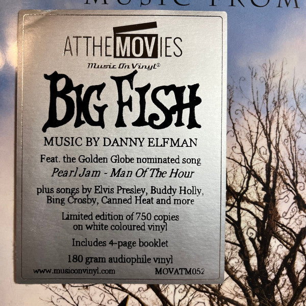 Danny Elfman – Big Fish (OST) (2LP/White Vinyl/180G/Numbered) 🇺🇸