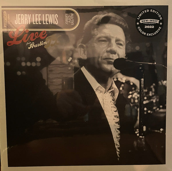 Jerry Lee Lewis – Live from Austin, Tx (Opaque Red Vinyl/2LP) 🇺🇸