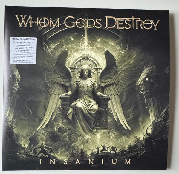 Whom Gods Destroy – Insanium (2LP) 🇺🇸