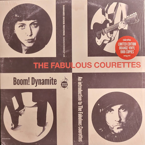 Courettes – Boom! Dynamite (Orange Vinyl) 🇺🇸