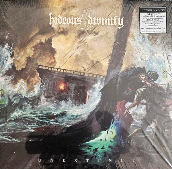 Hideous Divinity – Unextinct (Sun Yellow Vinyl) 🇺🇸