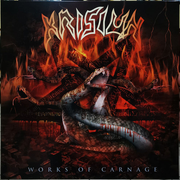 Krisiun – Works of Carnage (Transparent Red Vinyl) 🇺🇸