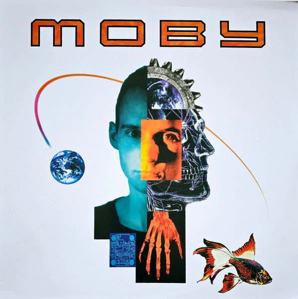 Moby – Moby (Black & White Marble Effect on a Blue Base Vinyl) 🇺🇸
