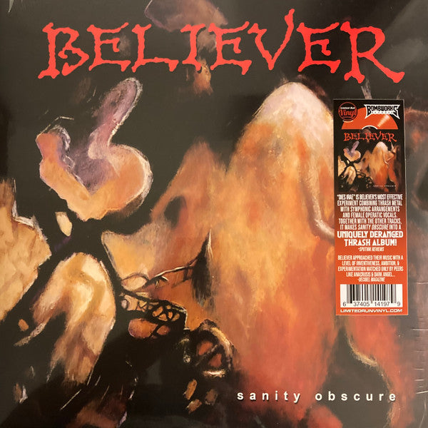 Believer – Sanity Obscure (Orange Vinyl) 🇺🇸