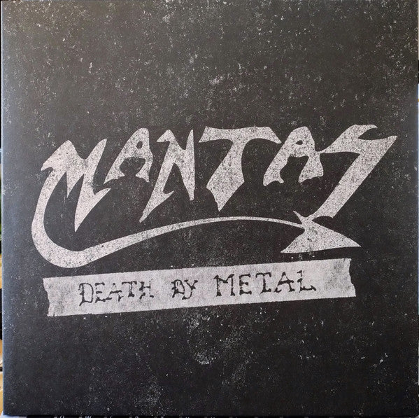Mantas – Death by Metal (White with Black Splatter Vinyl) 🇺🇸