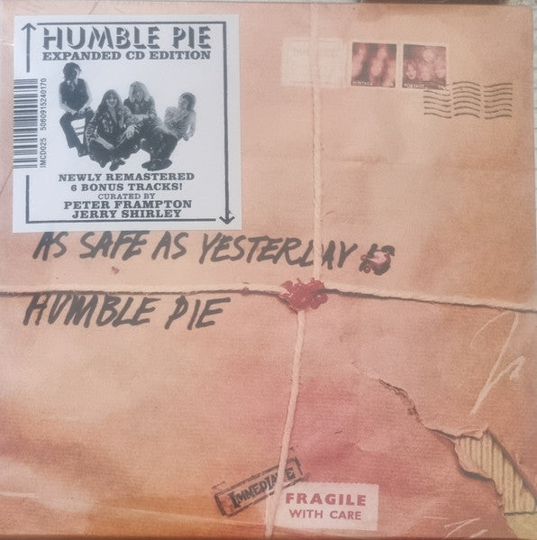 Humble Pie – As Safe as Yesterday Is [CD Nuevo] 💿 🇺🇸