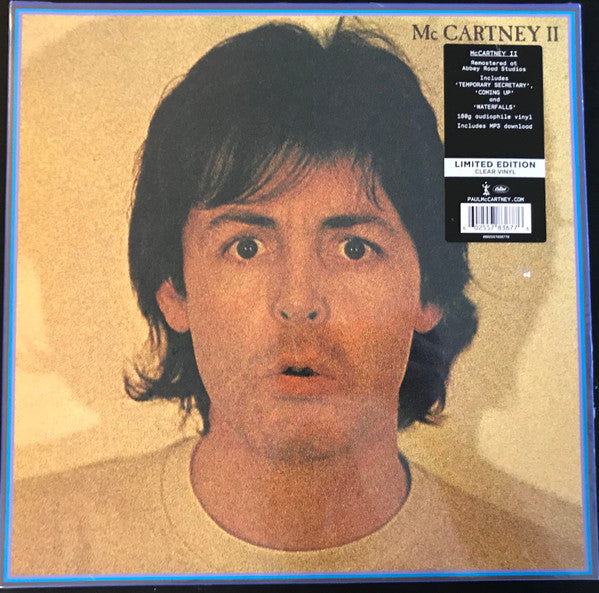 Paul Mccartney – Mccartney Ii (Clear Vinyl) 🇺🇸