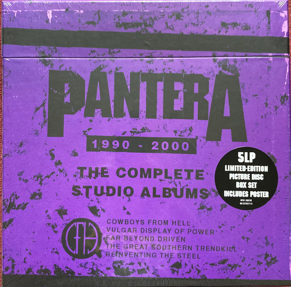 Pantera – Complete Studio Albums 1990-2000 (5Lp) (I) 🇺🇸