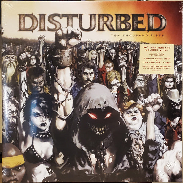 Disturbed – Ten Thousand Fists (2LP/Yellow Flame Vinyl) 🇺🇸