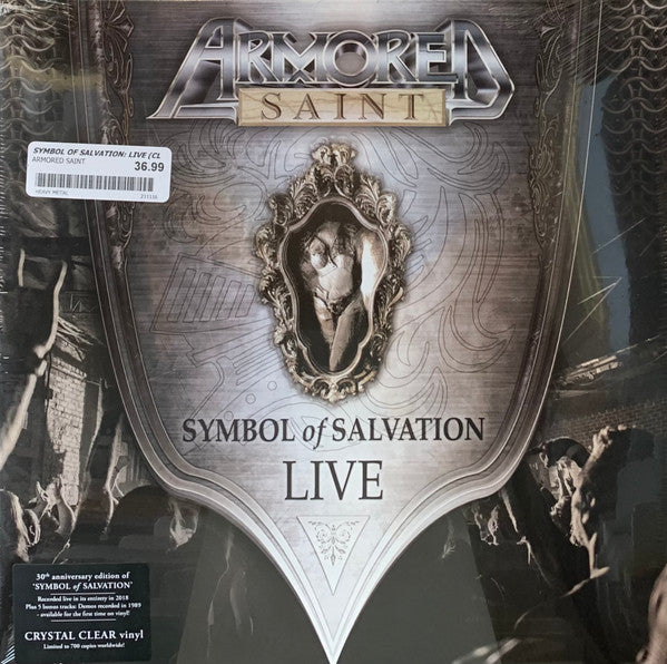Armored Saint – Symbol of Salvation: Live (Chrystal Clear Vinyl) 🇺🇸