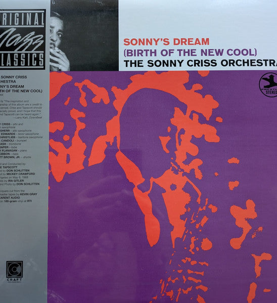 Sonny Orchestra Criss – Sonny's Dream (Birth of the New Cool) (Original Jazz Classics Series) (180G) 🇺🇸