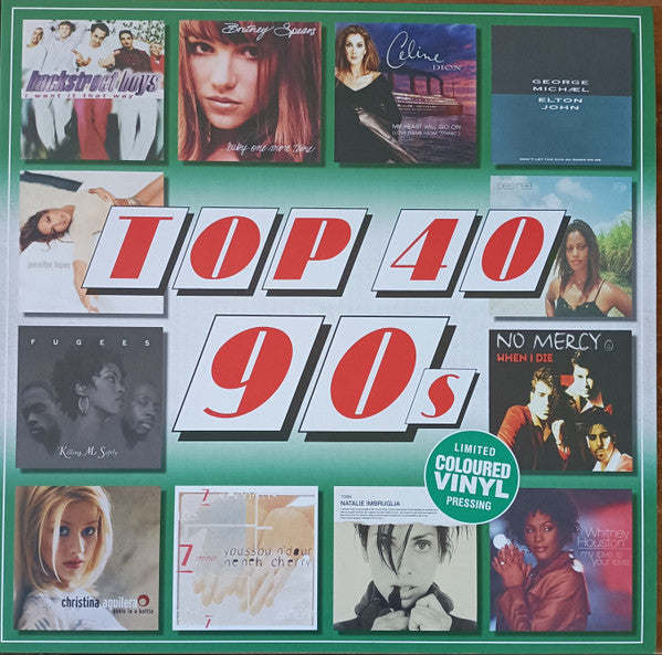Various Artists – Top 40 - 90S (Green Vinyl) (Import) 🇺🇸